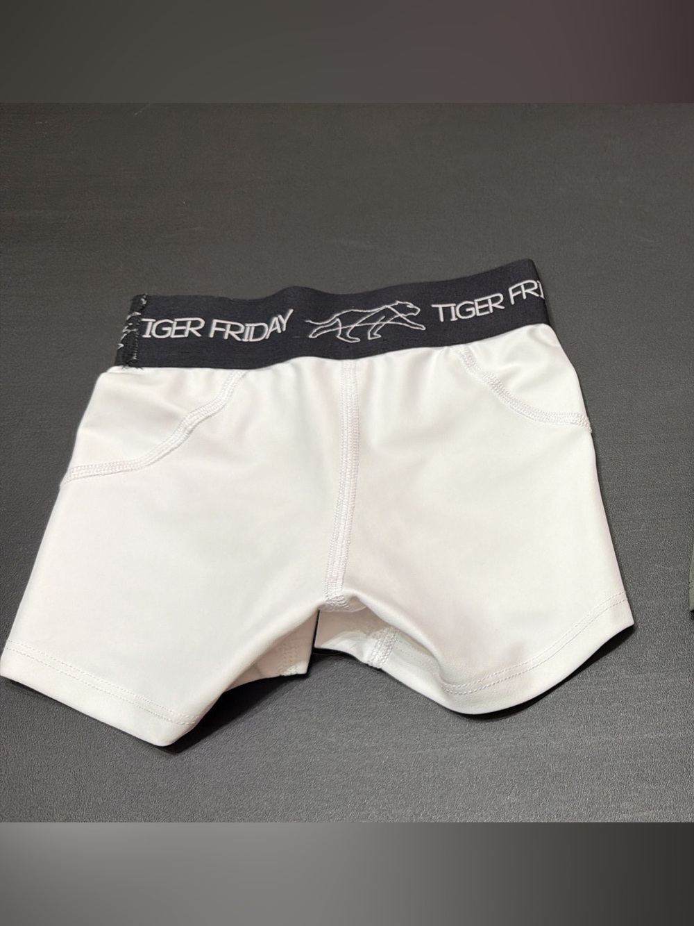 White Tiger Friday Performance Logo Shorts CM